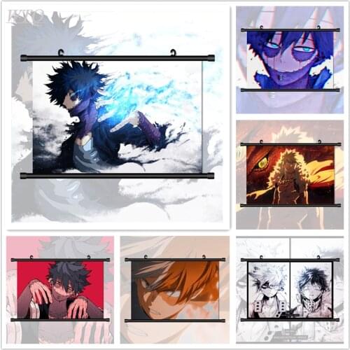 Anime Posters Boku No Hero Academia Bakugou Katsuki Dabi Canvas Painting Wall Decor Wall Art Picture Room Decor Home Decor
