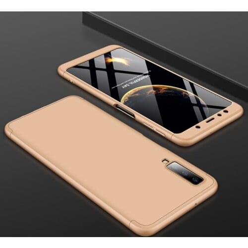 For Samsung Galaxy A6 Plus 2018 A605 A605F Case 360 Degree Full Protected Hard Cover Case for Samsung A7 2018 A750F Phone Bags