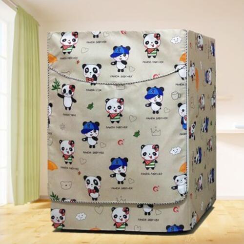 SRYSJS Cartoon Washing Machine Cover Waterproof Sunscreen Cover For Washing Machine Drum Dustproof Protection Case