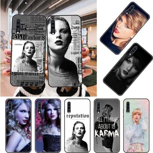 Phone Case For Samsung Galaxy A 50 51 71 70 80 7 5 10 40 20 30 41 21 S E Black Cover Hoesjes Art Sex Swizzle Beautiful Taylor