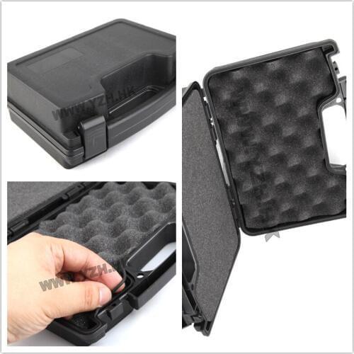 EmersonGear Pistol ABS Case Tactical Hard Pistol Case Gun Case Padded Foam Lining for hunting airsoft Gun Holsters Accessories