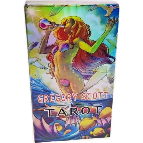Gregory Scott Tarot Cards Full English Classic Board Games Cards Imaginative Oracle Divination Desk Game Tarot Cards With PDF