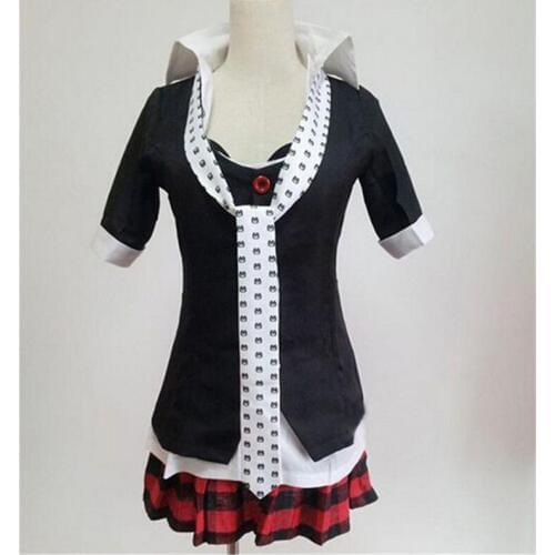 Anime Danganronpa Dangan-Ronpa Cosplay Costume Junko Enoshima Cosplay Adult Women Halloween/Carnival/Show/Party Dress