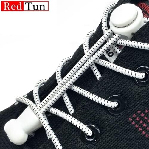 1 Pair Round Elastic Shoelaces Suitable For Various Shoe Accessories No Tie Shoelace Fixed Stretching Laces