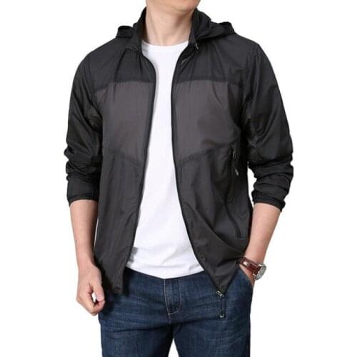 2021 New Spring Men Fashion Windbreaker Jacket Coat Zipper Jacket