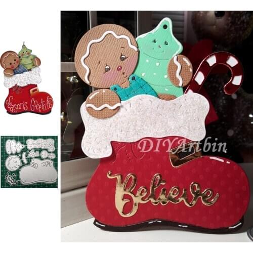 Gingerman Die Cutting Supplies For Card Making New 2019 Dies Scrapbooking Free Shipping