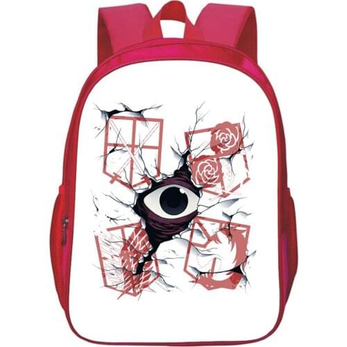 Attack On Titan School Backpack Girls Backpack Fashion Printing Bookbag Teens Travel Rucksack Cartoon Casual Cosplay Knapsack
