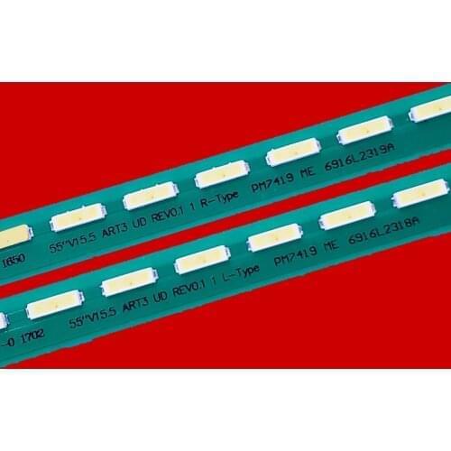 2pcs LED backlight for LG 55UH605V 55UH620V 55UH617V 55UH6150 55UF6430 55UH615V 55UF680v 55UH6257 55UF7767 55UH625V 6922L-0159A