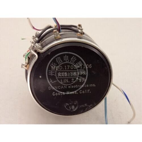 [VK] Used MOD 1700-1106 RES 5K 0.75% double conductive plastic potentiometer 12 feet switch