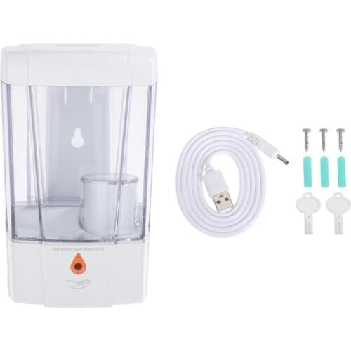 Automatic Soap Dispenser Hands Free with IR Sensor Touchless Liquid 700ml