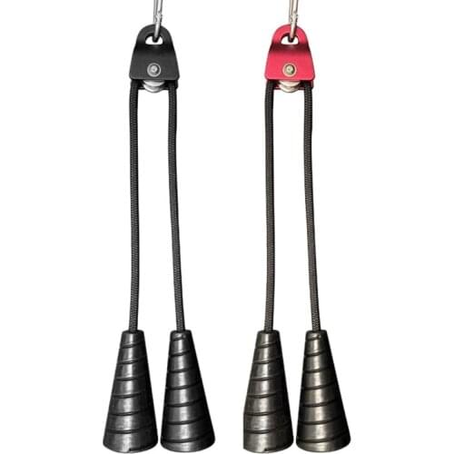 Biceps Triceps Drawstring Dual Grip Rope Pull Down Cable Training Gym Attachment Drop Shipping