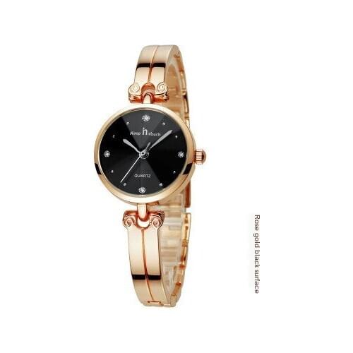 Watch Students Korean Fashion Fashion Bracelet Watch Womens Watch Trend Waterproof Simple Female Quartz Watch Rose Gold