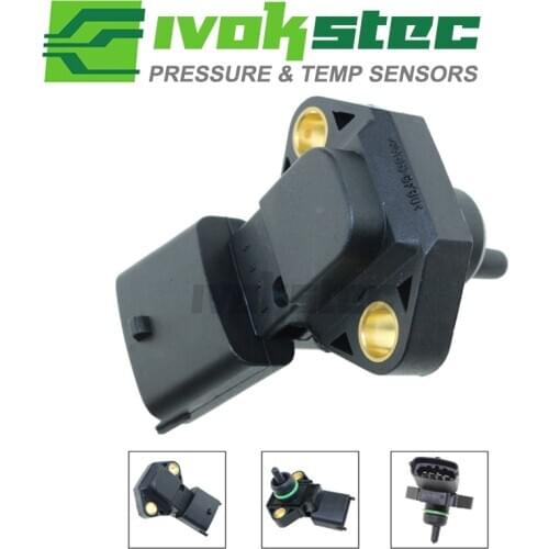2.5BAR MAP Sensor, Intake Air Manifold Pressure For Land Rover Defender Cabrio Station Wagon Discovery II 2.5 Td5 MHK100640
