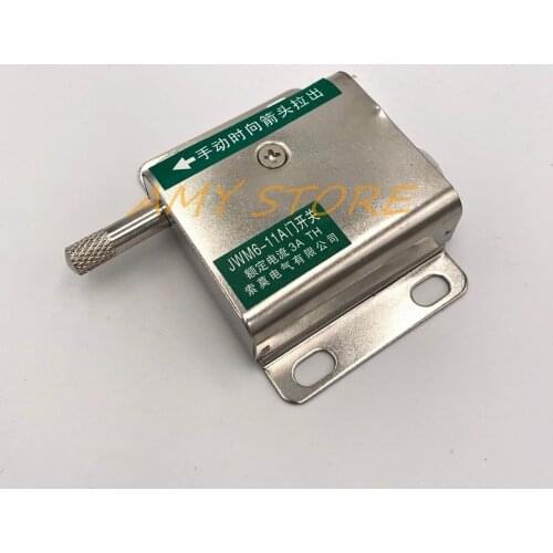 JWM6-11A AC 220V 3A Self-locking Type 1NO 1NC Door Micro Switch
