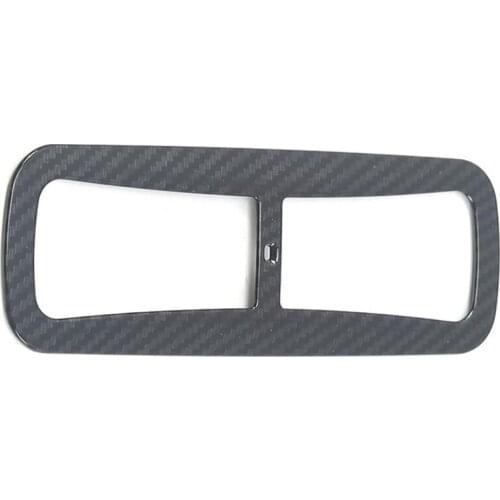 Car Roof Reading Light Cover Trim Decor Frame for Honda CRV CR-V 2017-2021 Carbon Fiber ABS Sticker Accessories