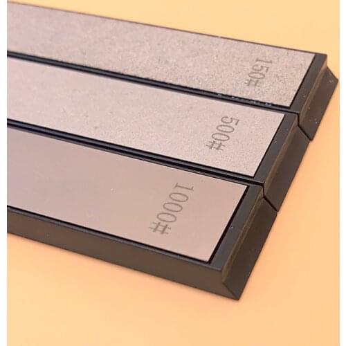 3pcs set professional diamond knife sharpener set sharp knife grindstone blade sharpener bar angle grinder kitchen