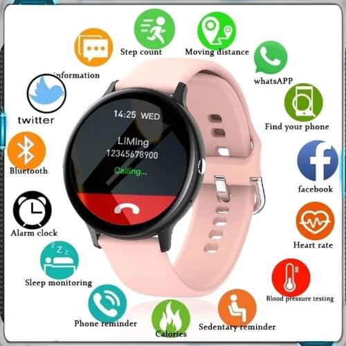 2021 New Smart Bluetooth Call Watch Men Women Sports Heart Rate Multifunctional Fitness Bracelet Watches Woman For Android IOS