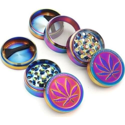 Manual Smoking Accessories Easy Hay Tobacco Hemp Pepper Cans Spice Mill Crusher Household Grinding Gadgets