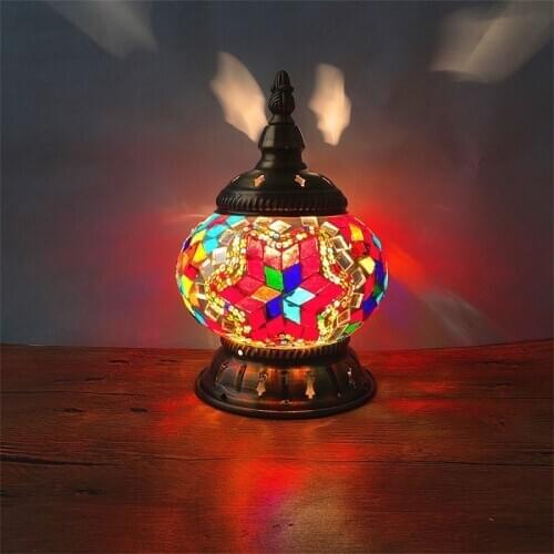 Style restoring ancient ways small night lamp restaurant cafe bar Turkey adornment of bedroom the head of a bed lamp