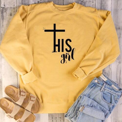 Bless this Girl Christian Sweatshirt Casual Christian Jesus Clothing Hoodies Religious Outifit Bible Verse Gift Lover Sweats Top