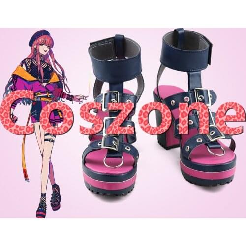 Paradox Live Anne Faulkner Cosplay Shoes Boots Halloween Carnival Cosplay Costume Accessories