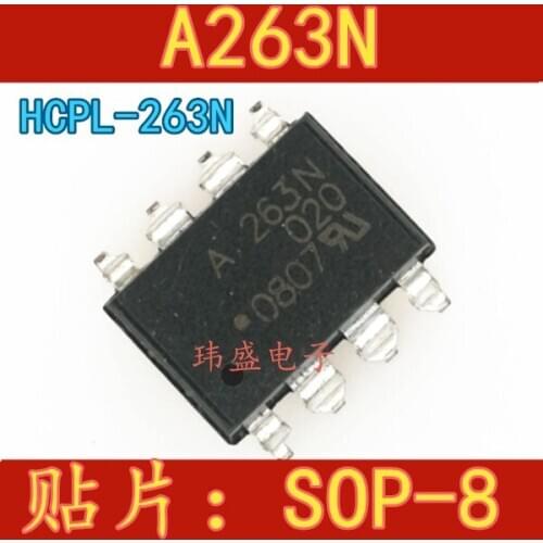 10pcs A263N HCPL-263N SOP-8