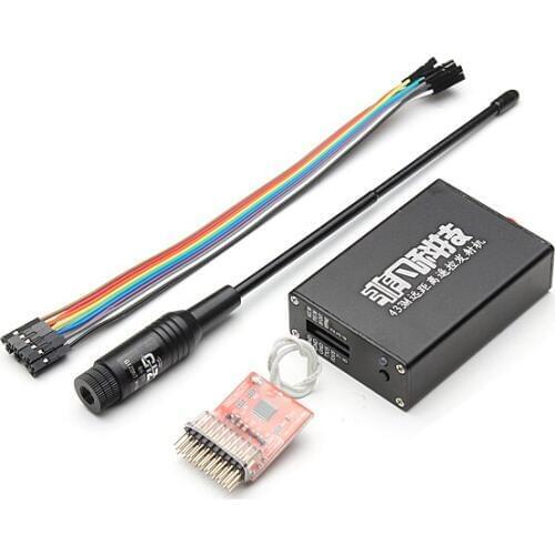 433Mhz 16CH Long Range UHF System Transmitter FPV Amplifier Support SBUS1 / PPM / PWM + 10ch Receiver