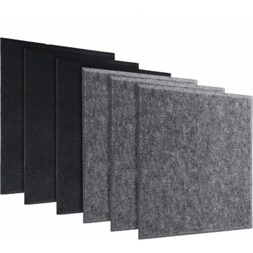 6 Pcs Sound-Absorbing Panels,Sound Insulation Panels,Noise Shock-Absorbing Foam,Acoustic Treatment for Recording Studios CNIM Ho