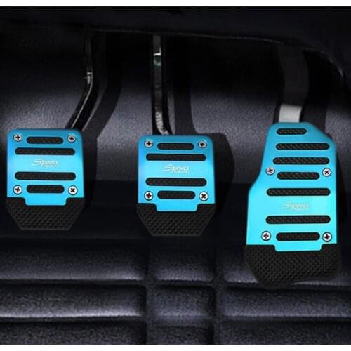 Car styling Non-Slip Car Pedal Cover Case For Chevrolet Cruze Captiva Matiz TRAX Aveo Sonic Lova Sail