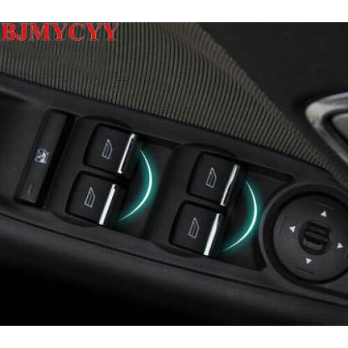 BJMYCYY the car windows rise and fall switch sequins for ford focus mk3 2012 2013