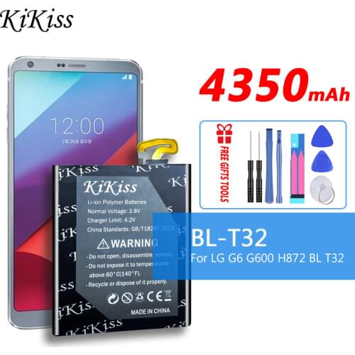 BL-T32 Phone Battery For LG G6 G600L G600S G600K G600V H871 H872 H873 LS993 US997 VS988 BL T32 BLT32 Replacement Battery +tools