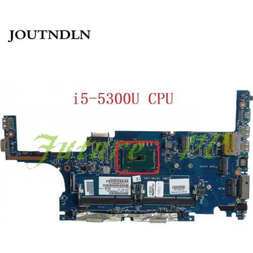 JOUTNDLN FOR HP EliteBook 820 G2 820-G2 Laptop Motherboard 781856-001 781856-501 781856-601 6050A2635701 i5-5300U CPU Test work
