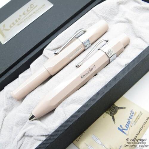 Kaweco Sport Pencil Set Macchiato | Roller Pen + Ballpoint Pen Set | İsme Special Pen