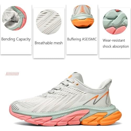 Men Running Shoes Summer Sneakers Women Breathable Mesh Casual Lightweight Walking Tennis Fashion Shoes Hombres EU Size 39-46