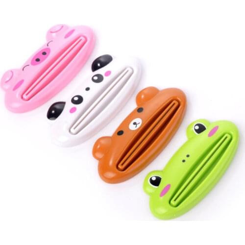 Cartoon Toothpaste Squeezers Easy Rolling Holder Dispenser Bathroom Accessories For Bathroom Toothpaste Dispenser Squeezers Tool