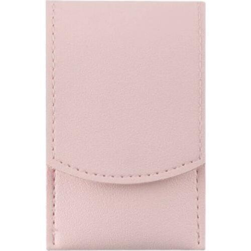 Custom Pink 3pcs Professional Manicure Pedicure Set Kit For Nail Care and Makeup With Portable Leather Bag