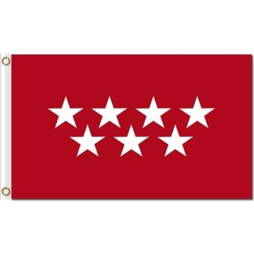 Community of Madrid Capital of Spain 3x5ft polyester flags