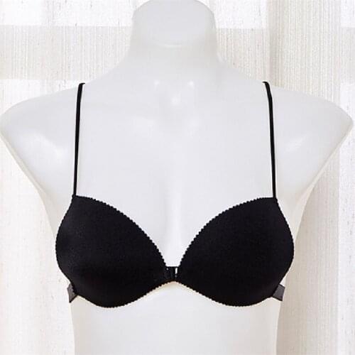 Invisible Belt Underwear Female Removable Pad Lace Bra Plus Size Women Ultra Thin No Wire Push Up Bra Big Size Summer Bralette