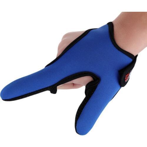 1 Pc Fishing Gloves 2 Fingers Outdoor Breathable Gloves Wearable Anti-Slip Gloves Fishing Finger Protector Fishing Tool