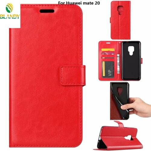 10pcs/lot For Huawei mate 20 pro Crazy Horse Wallet Leather Case With Photo Frame Card Slots Cover For Huawei mate 20 lite