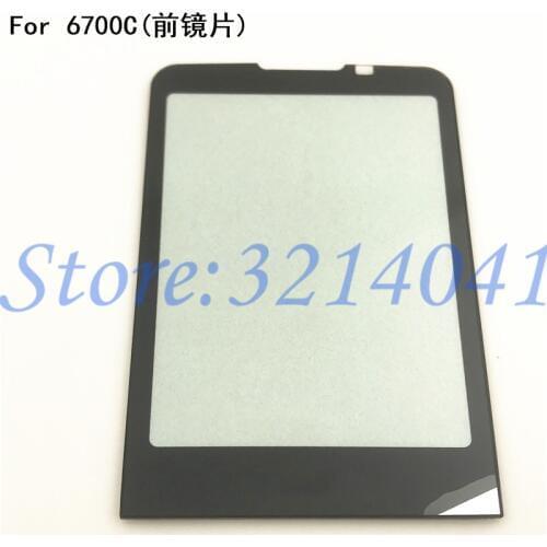 100% Original Mirror Display Screen Front Lens Glass For Nokia 6700c 6700 classic Gold Back Color