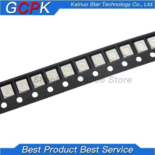 100pcs Super Bright 3528 1210 SMD LED Red/Green/Blue/Yellow/White/UV/ICE LED Diode