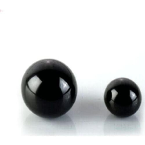 2Pcs 6mm 6.35mm 6.747mm 7mm 7.144mm black Si3N4 Silicon nitride ceramics balls High precision ball nut