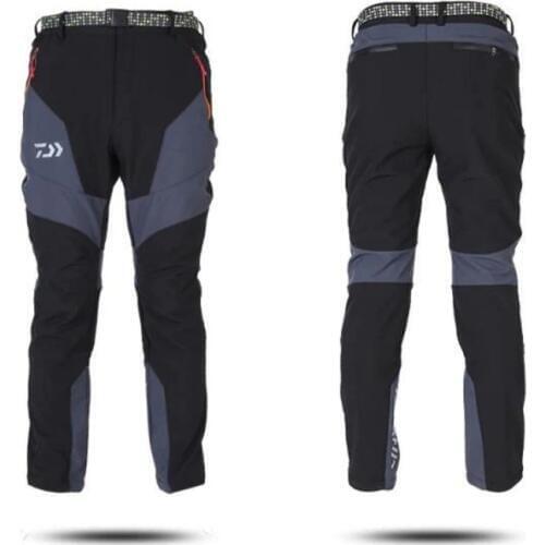 2018 Winter Outdoor Sports Pants Men Professional Breathable Fishing Pants Brand Long Jogger Pants Daiwa Fishing Clothes
