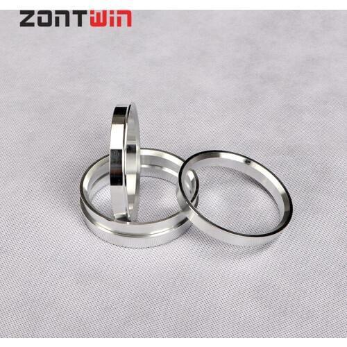 4pcs Aluminum Hub Rings Hub Centric Rings Wheel Bore 73.1-66.45 67.1-66.5 67.1-66.6 68.1-66.6 68.1-58.1 59.1-57.1mm
