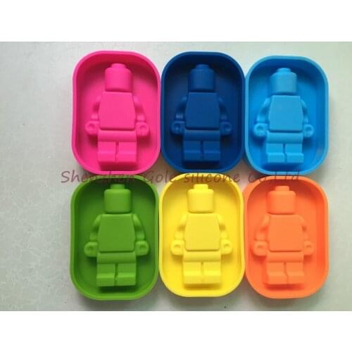400pcs DIY Fondant Cake Decorating Tools 100% Foodgrade Silicone Mold Super Big Robot Cake Mold Ice Mold Baking