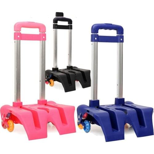 6 Wheels Expandable Rod High Function Trolly Kid Trolley for School Backpack and School Bag Luggage for Children