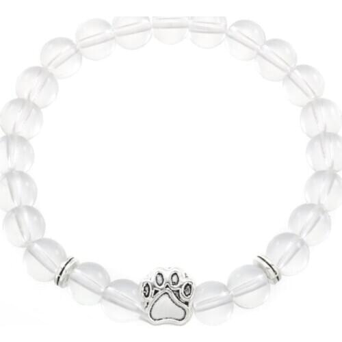 8mm bh24 micro pave cz zircon cubic zirconia elastic adjusted Charm nature stone black stone volcanic lava Charm Bracelet