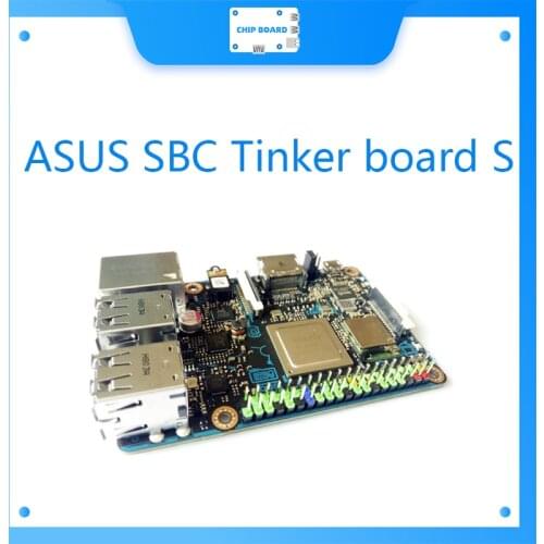 ASUS SBC Tinker board S RK3288 SoC 1.8GHz Quad Core CPU, 600MHz Mali-T764 GPU, 2GB LPDDR3 & 16GB eMMC TinkerboardS