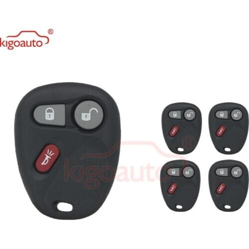 Kigoauto 5pcs remote key case 3 button for buick Cadillac Chevrolet pontiac remote control key cover